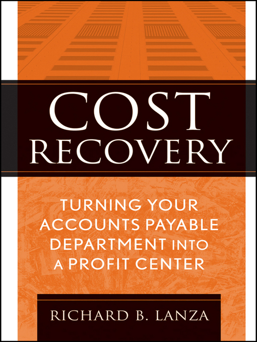 Title details for Cost Recovery by Richard B. Lanza - Available